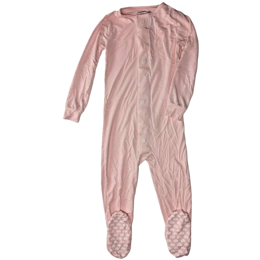 Magnetic Me Solid Pink 18 24 Mos Sleeper SOFT Modal Lightweight Footed Girl